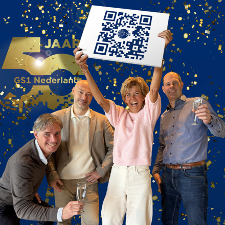 Jubileumfeest GS1 Nederland - Foto Uitnodiging DEF