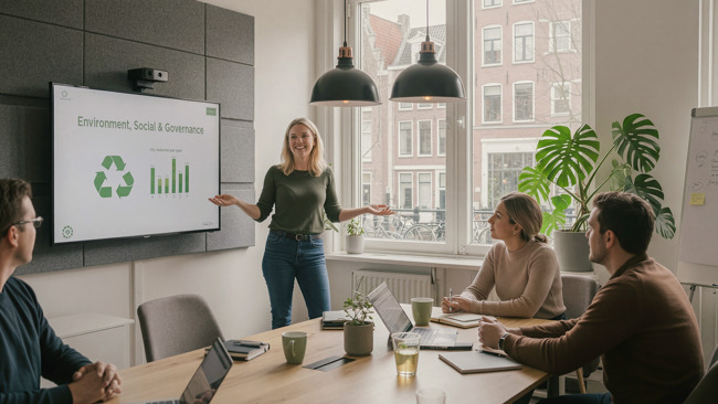 Corporate sustainability - GS1 Duurzaamheidrapportage