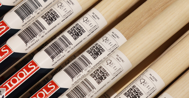 Producten met een QR Code powered by GS1 - Tslen Tools Afb Case