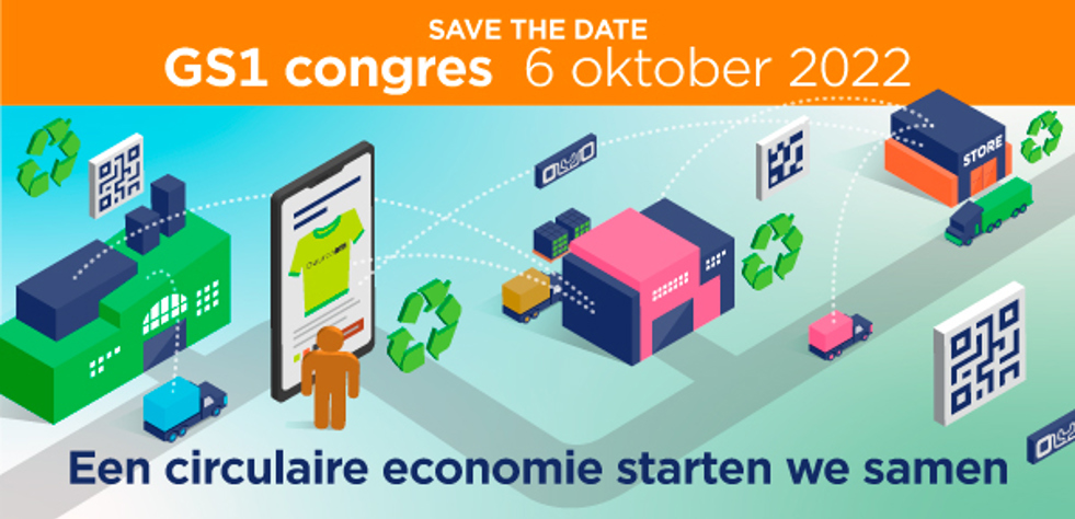 Nieuwsbrief levensmiddelen en drogisterij - GS1 Illu Congres2022 Header