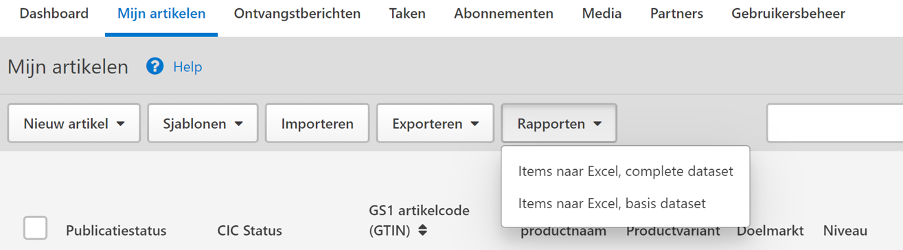 Nieuw: hulp bij het invoeren van merknamen in GS1 Data Source - Merknaam 4