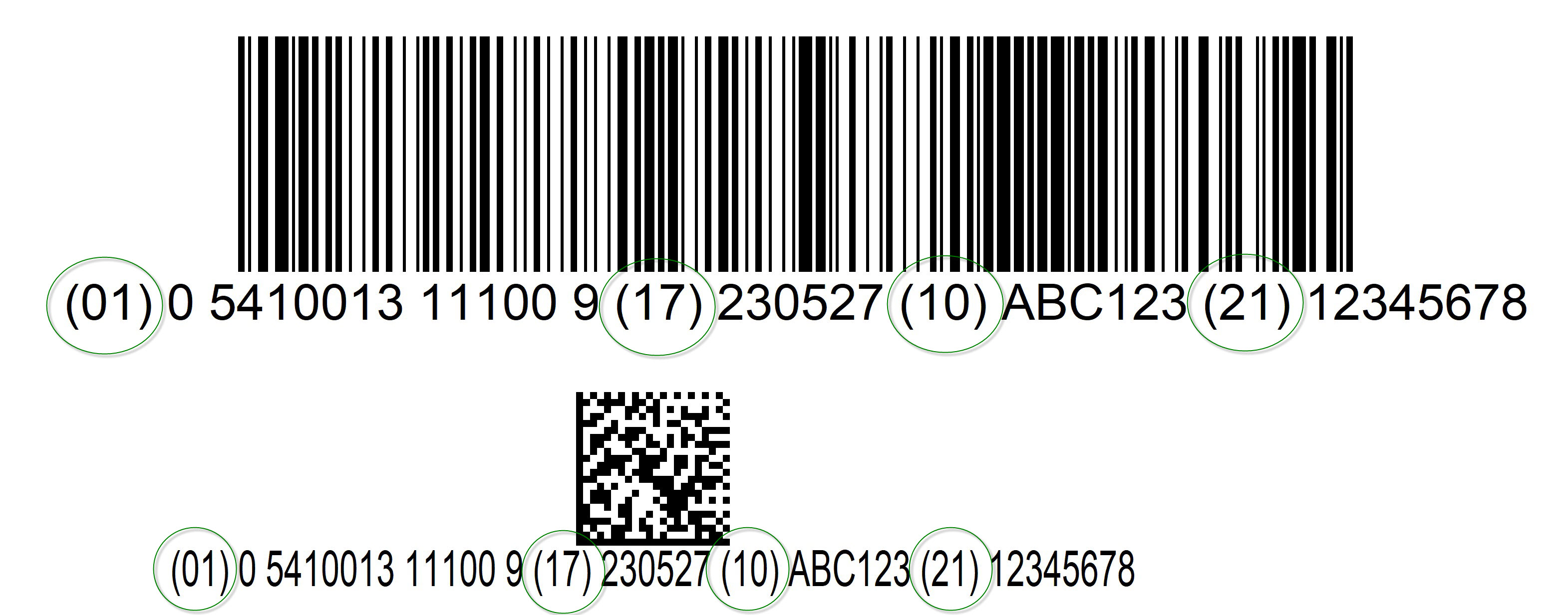 Barcodes Dec 2020
