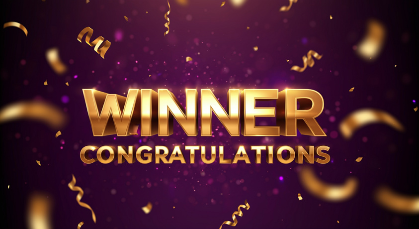 You are a winner! Collect your price at the GS1 booth. - Winner Congratulations